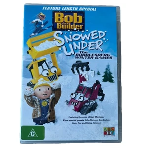 Bob The Builder DVD Snowed Under Bobblersberg Winter Games Rare ABC Kids 00s R4 - Picture 1 of 4