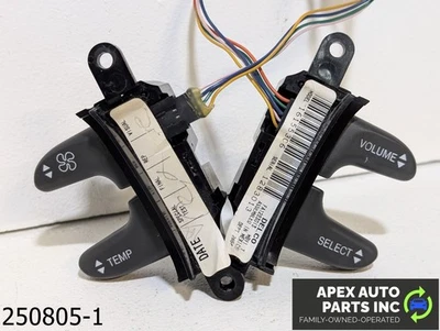 OEM 1992-1997 Cadillac Seville 4.6L Volante Climatizador Radio Interruptor JUEGO Foto 1 de 4