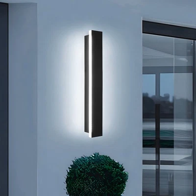 ZTWLEED LED Wandleuchte Aussen 8W Aussenlampe Wand IP65 Wasserdicht Kaltweiß - Bild 1 von 4