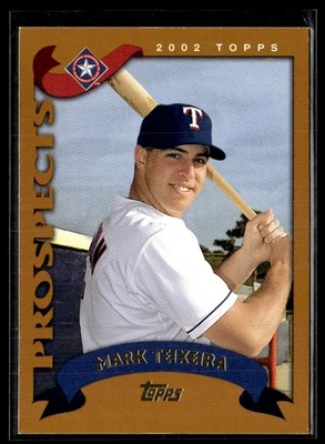 Topps Traded & Rookies Mark Teixeira RC 2002 Texas Rangers #T169 Foto 1 de 2