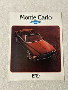 Original 1979 CHEVROLET MONTE CARLO SALES BROCHURE Ad Catalog - Picture 1 of 9
