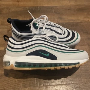 Nike Air Max 97 Photon Dust Green Obsidian Gum Malachite 921826-021 Herren Größe 10 - Bild 1 von 5