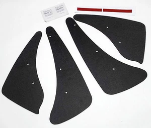 Ford Mustang Splash Rock Guard 2010 2014 V8 V6 SVT GT500 Shelby Turbo Pony - Imagen 1 de 1