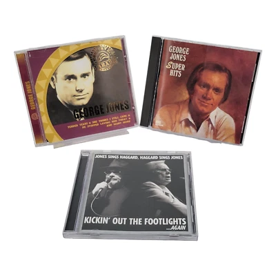Classic Country George Jones Three CD Country Music Bundle Foto 1 de 4