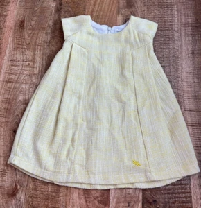 Vestido Arielle Bleu Comme Gris Amarillo Manga Corta Niñas Plisado Preppy 2 - Imagen 1 de 10