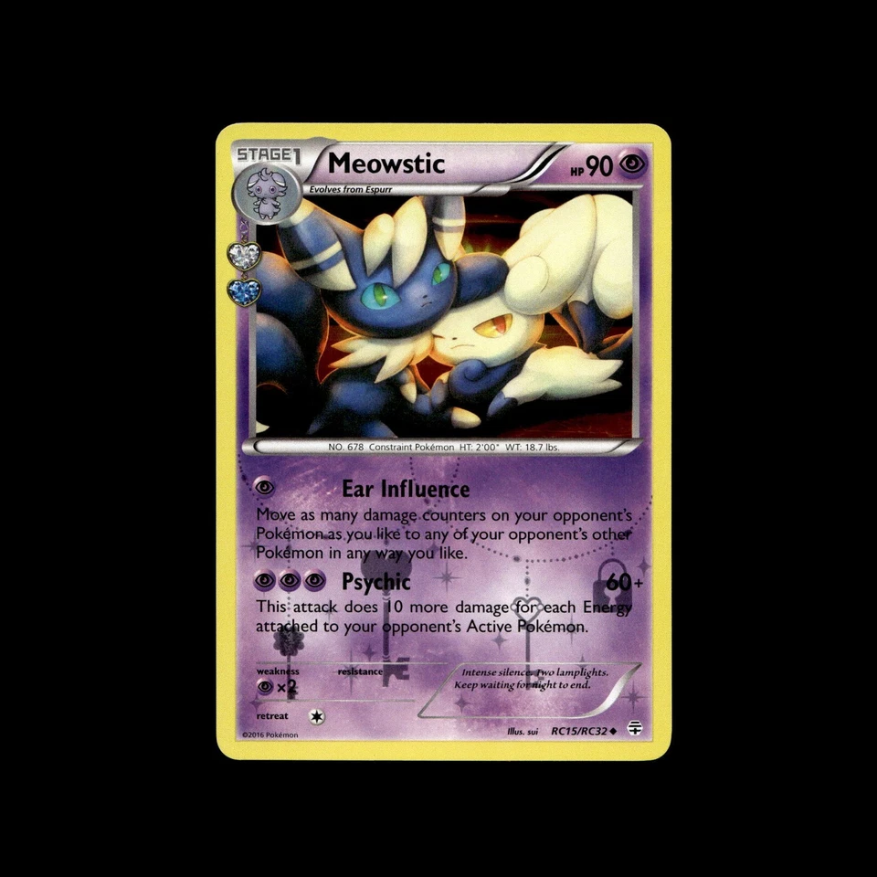 Cat Pokemon Cards! Meowth Persian Litten Meowscarada Skitty Purrloin Holo Card! - Image 1 of 1