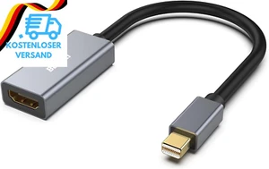 Mini Displayport (Thunderbolt 2) Auf HDMI Adapter 4K, Unidirektional Mini Displa - Bild 1 von 12