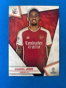 Topps Superstars Champions League 2023-24 2024 n. 14 Gabriel Jesus (Arsenal) - Imagen 1 de 1