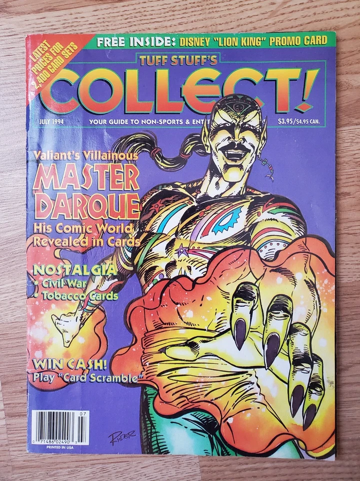 Tuff Stuff's Collect! July 1994 (Non-Sports Cards) - Imagem 1 de 1