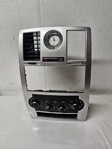 2005-2010 Chrysler 300 Double Din Dash Bezel Trim Vents Radio AC Climate 300C - Picture 1 of 3