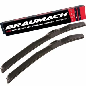 Wiper Blades Hybrid Aero Proton Satria (For BS NEO) HATCH 2007-2015 FRONT PAIR - Picture 1 of 5