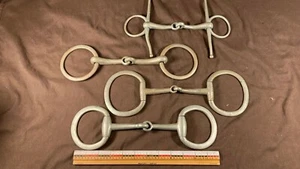Lotto Morso Cavallo Vintage Decorazione Equino Occidentale Appendiabiti da Parete Fattoria Ranch - Foto 1 di 8