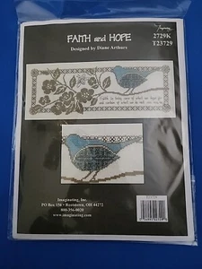 Imaginating Faith And Hope Cross Stitch Pattern Diane Arthurs T23729 2729K - Picture 1 of 2