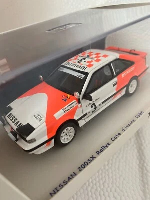 Nissan 200SX Rallye Cote D' Ivorie 88 Winner 1/43 Bizarre by Spark Model (BZ394) - Image 1 of 4