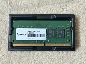 Synology D4ES02-8G memory module 8 GB 1 x 8 GB DDR4 ECC - Afbeelding 1 van 1
