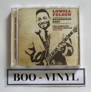LOWELL FULSON RECONSIDER BABY: THE COMPLETE CHECKER SINGLES 1954-1962 CD ALBUM - Picture 1 of 6