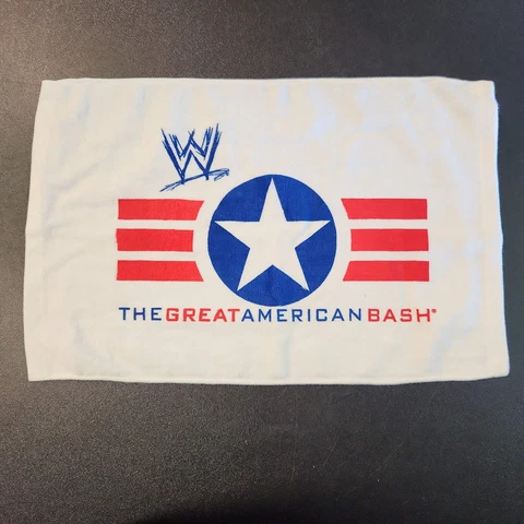 WWE The Great American Bash Rally Towel Vintage Cover