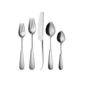 Vivianna by Georg Jensen Stainless Steel Service for 8 Set 40 pieces - Vtg NOS - Picture 1 of 1
