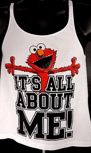 SESAME STREET ELMO Kids T-Shirt SIZE S (2-4) Sleeveless Multicolor - Picture 1 of 8