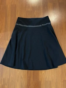 Joe Benbasset Womens Skirt Size 9 Black Flowy Flared - Picture 1 of 6