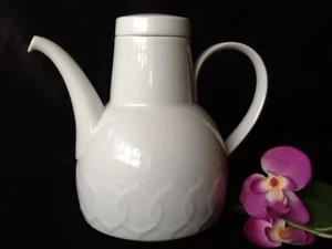 Rosenthal Studio Line Lotus weiß Design Björn Wiinblad  Kaffekanne 1,4 L Top - Bild 1 von 11