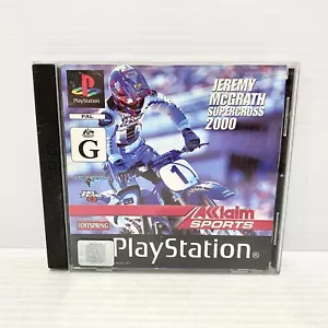 Jeremy McGrath Supercross 2000 + Manual - PS1 - Probado y funcionando - Envío gratuito - Imagen 1 de 8