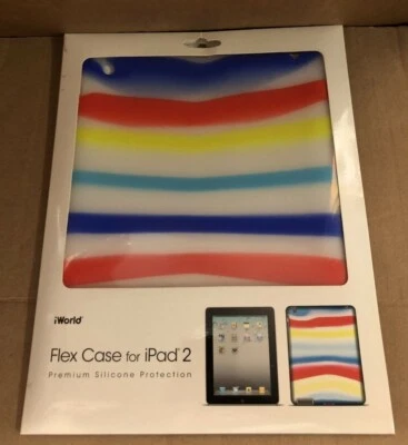 iWorld Flex Case for iPad 2 Protective Silicone Shell/Skin #IP2-CC99 - Image 1 of 4