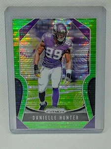 Danielle Hunter 2019 Prizm Football GREEN PULSAR #129 Minnesota Vikings - Bild 1 von 2