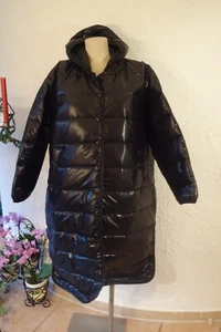 MAGNA Herbst Winter Stepp Mantel mit Kapuze 56 58 NEU schwarz LAGENLOOK - Bild 1 von 6