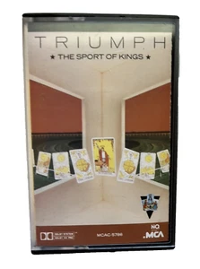 TRIUMPH THE SPORT OF KINGS CASSETTE TAPE 1986 CANADIAN HARD ROCK BAND - Picture 1 of 5