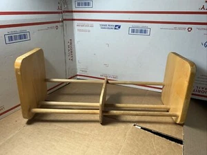 "Soporte de almacenamiento de madera de colección Napa Valley Box Company CD DVD Blu-Ray ~19" - Imagen 1 de 11
