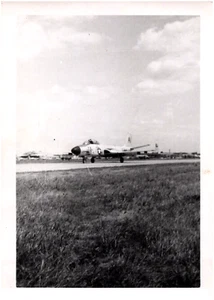 US Navy McDonnell F2H Banshee Jet Fighter Plane 1950s Vintage Military Photo #2 - Picture 1 of 2