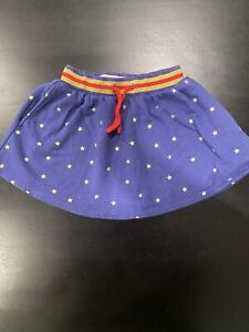 Mini Boden Girls Wonder Woman Mini Skirt Sz 4-5Y