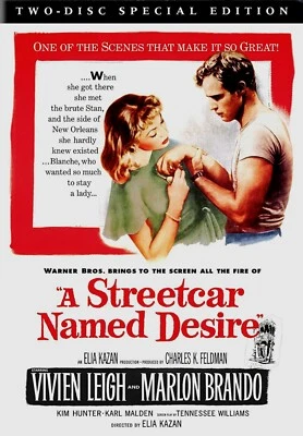 A Streetcar Named Desire - Vivien Leigh, Marlon Brando, Kim Hunter, New 2DVDset - Image 1 of 2