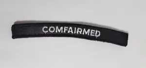 Military Patch COMFAIRMED Uniform Shoulder Arc Tab Badge - Picture 1 of 2