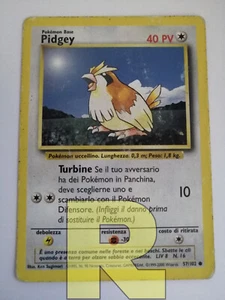 Pidgey ® Set Base 57/102 ® Comune ® Pokemon ® Italiano ® Good - Picture 1 of 8