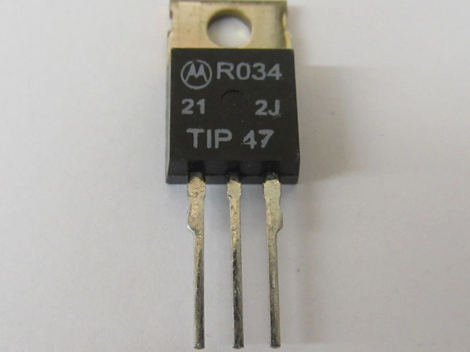 5 Stück - TIP47 - NPN Transistor 1A 250V 40W - TO220 - MOTOROLA 5pcs
