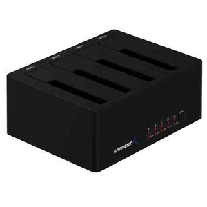SABRENT 4-Bay USB 3.0 SATA 2.5"/3.5" SSD/HDD Docking Station DS-U3B4 - Picture 1 of 7