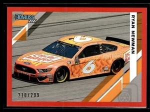 2020 Panini Donruss Racing #115 Ryan Newman /299 - Picture 1 of 2