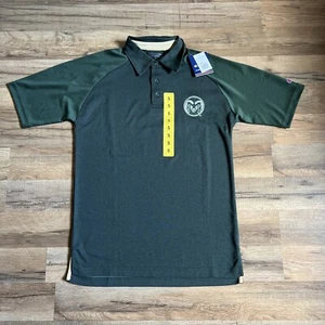 Colorado State Rams CSU Polo Shirt Green Athletic Golf Champion Men's Small - Picture 1 of 6