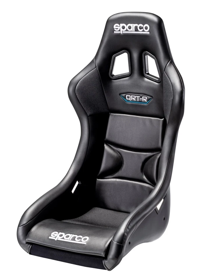 Sparco 008012RNRSKY Qrt-r Sky Series Racing Seat Black Vinyl