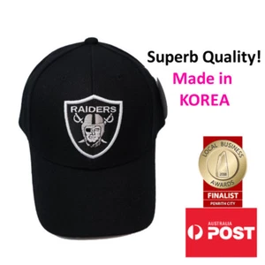 Oakland Raiders Adjustable Cap MADE IN KOREA - Picture 1 of 4