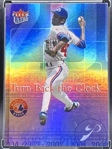 2004 Fleer Ultra Turn Back the Clock Refractor Pedro Martinez - Picture 1 of 2
