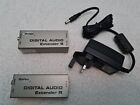Gefen Audio Extender Digital  S  and R  & charger  used  working condition 