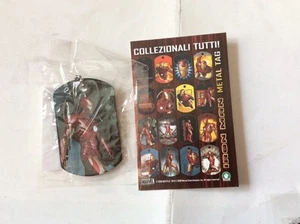 IRON MAN Metal Tag PORTACHIAVI IN METALLO RARO KEYCHAIN MARVEL IDEA REGALO a - Imagen 1 de 1