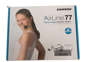 Samson AirLine 77 AH7 Wireless Fitness Headset Microphone System K2490.975 MHz - Picture 1 of 7