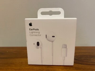 Apple EarPods - Lightning Connector - white - model A1748 - NEW - Image 1 of 4