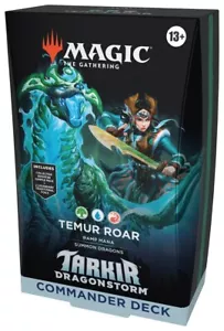 MTG MAGIC THE GATHERING TARKIR DRAGONSTORM TEMUR ROAR COMMANDER DECK - Bild 1 von 1