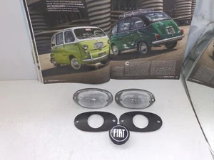 FIAT 600 MULTIPLA DEL 62 - FANALI ANTERIORI DX E SX COMPLETI ORIGINALI BELLI - Bild 1 von 3