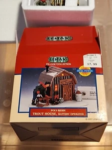 Lemax Village Collection Trout House 2001 Weihnachten Neu Originalverpackt Selten - Bild 1 von 5